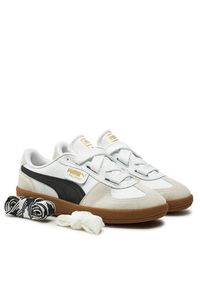 Puma Sneakersy Palermo Wide Lace 40210901 Biały. Kolor: biały. Materiał: skóra, zamsz #6