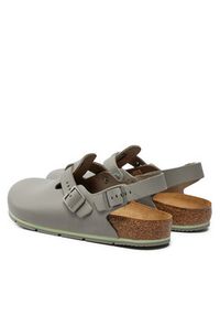 Birkenstock Sandały Tokio Pro Le 1026055 Szary. Kolor: szary. Materiał: skóra