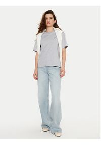 Lacoste T-Shirt TF7215 Szary Regular Fit. Kolor: szary. Materiał: bawełna #4