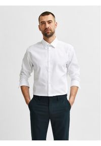 Selected Homme Koszula Ethan 16080200 Biały Slim Fit. Kolor: biały. Materiał: bawełna #1