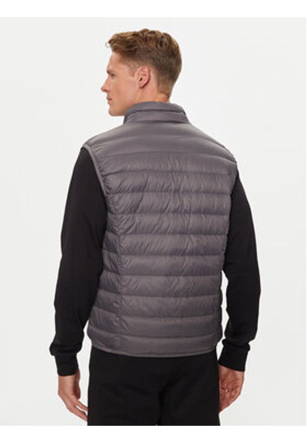 EA7 Emporio Armani Bezrękawnik 8NPQ06 PNGPZ 1992 Szary Regular Fit. Kolor: szary. Materiał: syntetyk. Długość rękawa: bez rękawów