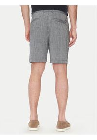 BOSS Szorty materiałowe C-Kane-Rds-Shorts 50538016 Niebieski Regular Fit. Kolor: niebieski. Materiał: len #4