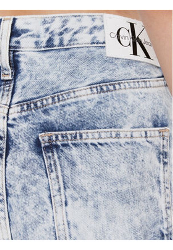 Calvin Klein Jeans Jeansy 90's J20J222211 Niebieski Straight Fit. Kolor: niebieski