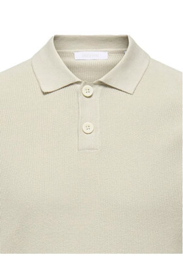 Only & Sons Polo Tony 22033571 Beżowy Regular Fit. Typ kołnierza: polo. Kolor: beżowy. Materiał: bawełna