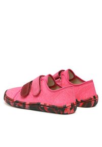 Froddo Sneakersy Barefoot Canvas G1700358-3 D Różowy. Kolor: różowy. Materiał: materiał #3