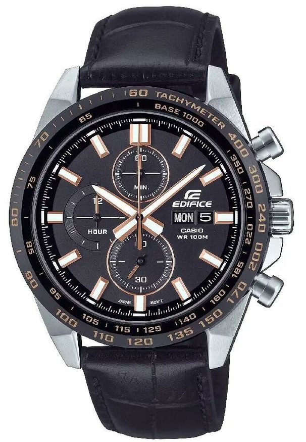 Zegarek EDIFICE Zegarek Męski Casio Edifice Chronograph EFR-574BL-1A (Koperta 42,3 mm)