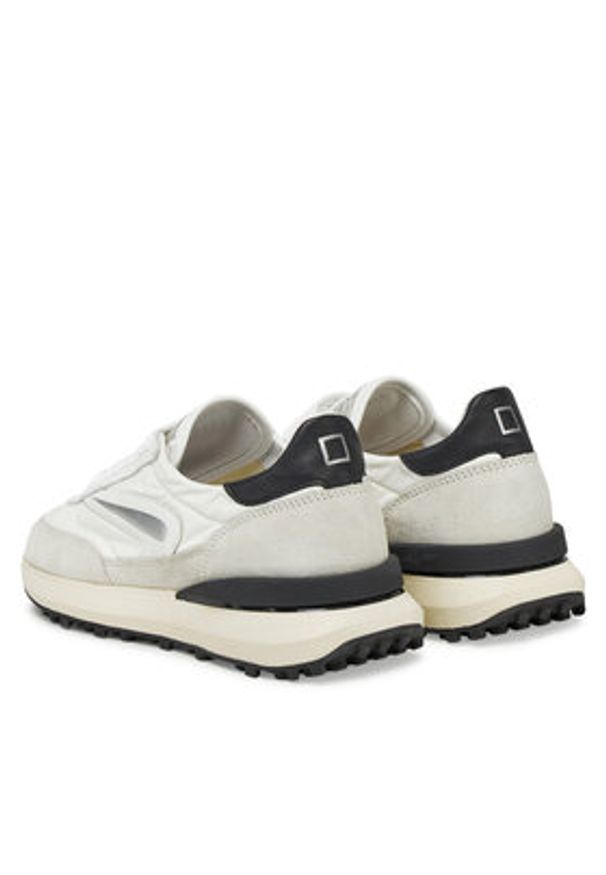D.A.T.E. Sneakersy Athleta W421-AT-NY Biały. Kolor: biały. Materiał: zamsz, skóra
