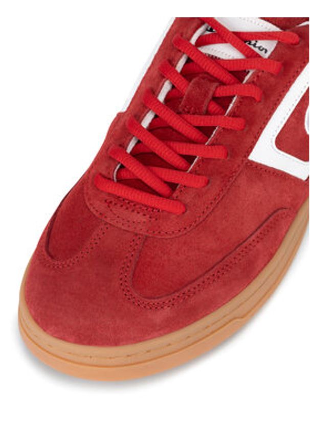 Champion Sneakersy CL78 S LOW S22279-RS001 Czerwony. Kolor: czerwony. Materiał: skóra, zamsz
