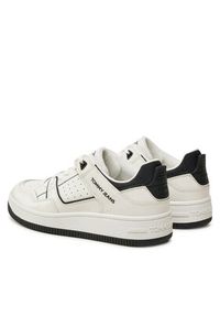 Tommy Jeans Sneakersy Tjm Basket Retro Cupsole Wl EM0EM01464 Biały. Kolor: biały. Materiał: skóra #3