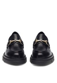Gino Rossi Loafersy GRACE-I23-26370PE Czarny. Kolor: czarny. Materiał: skóra #2