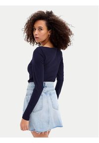 GAP - Gap Bluzka 540606-00 Granatowy Regular Fit. Kolor: niebieski. Materiał: bawełna #7