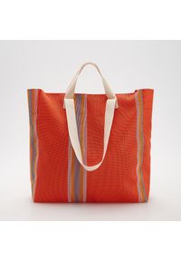 Reserved - Torba shopper - Pomarańczowy. Kolor: pomarańczowy