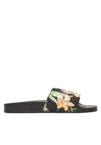 Roxy Klapki ARJL100679 Czarny. Kolor: czarny. Materiał: materiał #1