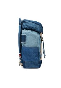 Tommy Jeans Plecak Tjm Denim Patchwork Backpack AM0AM14268 Niebieski. Kolor: niebieski. Materiał: materiał #6