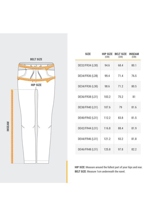 quechua - Spodnie turystyczne damskie Quechua NH100 Warm. Kolor: czarny. Materiał: poliester, materiał. Sezon: lato. Sport: turystyka piesza
