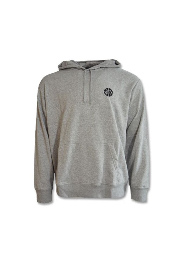 Bluza z kapturem New Balance Hoops Essentials Fundamental Hoodie. Typ kołnierza: kaptur. Kolor: szary