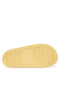 Levi's® Klapki Wendy VWEN0002S Żółty. Kolor: żółty