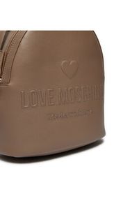 Love Moschino - LOVE MOSCHINO Plecak JC4116PP1LL1020A Brązowy. Kolor: brązowy. Materiał: skóra