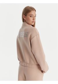 Guess Bluza 169845 Beżowy Classic Fit. Kolor: beżowy. Materiał: wiskoza #1