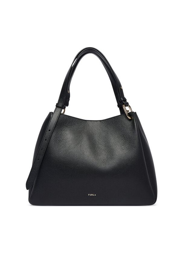 Furla Torebka Nuvola L WB02100 HSF000 CN O6000 Czarny. Kolor: czarny. Materiał: skórzane