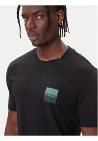 Hugo - HUGO T-Shirt Dapusi 50544458 Czarny Regular Fit. Kolor: czarny. Materiał: bawełna #4