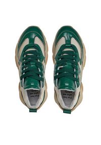 Bronx Sneakersy Platform sneakers 66461B-OA Zielony. Kolor: zielony. Materiał: skóra. Obcas: na platformie #3