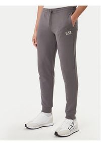 EA7 Emporio Armani Dres 7M001610 AF12451 U8086 Szary Regular Fit. Kolor: szary. Materiał: bawełna #5