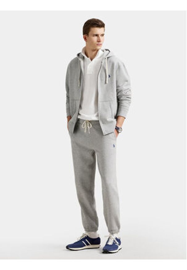 Polo Ralph Lauren Spodnie dresowe 710793939002 Szary Relaxed Fit. Kolor: szary. Materiał: syntetyk, bawełna