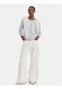 TOMMY HILFIGER - Tommy Hilfiger Kardigan WW0WW42370 Błękitny Regular Fit. Kolor: niebieski. Materiał: syntetyk #3