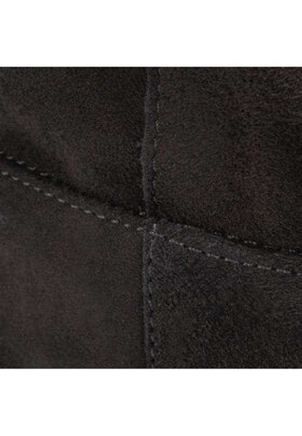 Gino Rossi Muszkieterki Savona DKI219-BM4-4900-9900-0 Czarny. Kolor: czarny. Materiał: skóra, zamsz