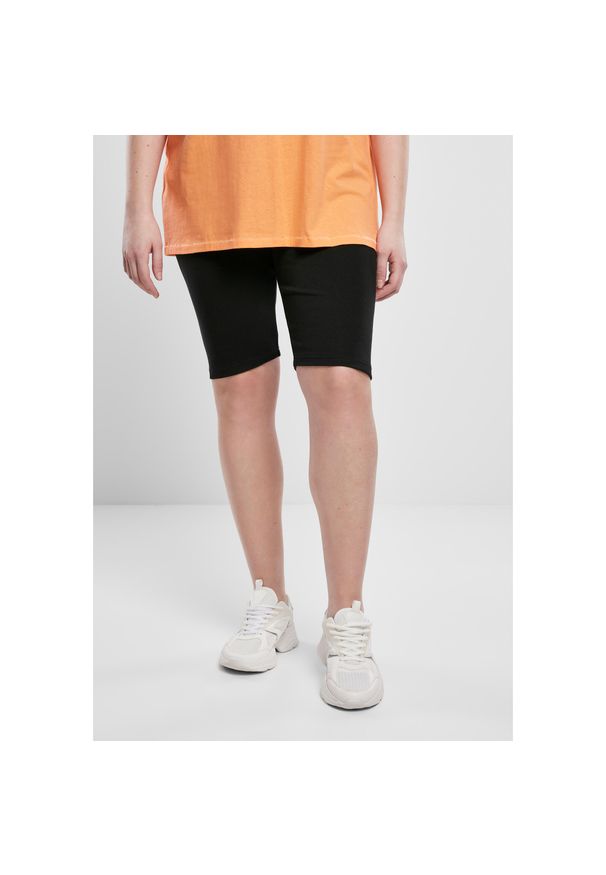 Urban Classics - Szorty damskie duże rozmiary Urban Classic waist. Kolor: czarny. Długość: krótkie