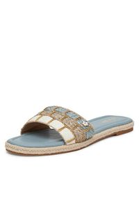 Roxy Espadryle E6018-5 Niebieski. Kolor: niebieski. Materiał: materiał #4
