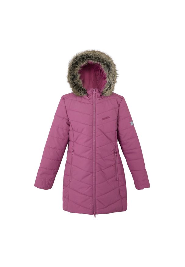 Kurtka dziewczęca Regatta Fabrizia. Kolor: fioletowy. Materiał: puch