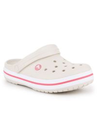 Klapki Crocs Crocband Stucco W 11016-1AS różowe. Okazja: na co dzień. Kolor: różowy. Materiał: materiał. Styl: casual #4