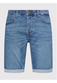 Only & Sons Szorty jeansowe Ply 22018584 Granatowy Regular Fit. Kolor: niebieski. Materiał: bawełna #5