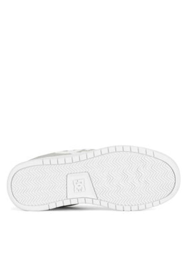 DC Sneakersy GAVELER ADJS700082-MSL Srebrny. Kolor: srebrny. Materiał: skóra