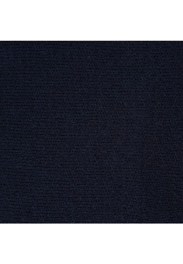 Ciepła czapka zimowa PAOLO PERUZZI BR-01-DB granatowa. Kolor: niebieski. Materiał: materiał. Sezon: zima. Styl: elegancki