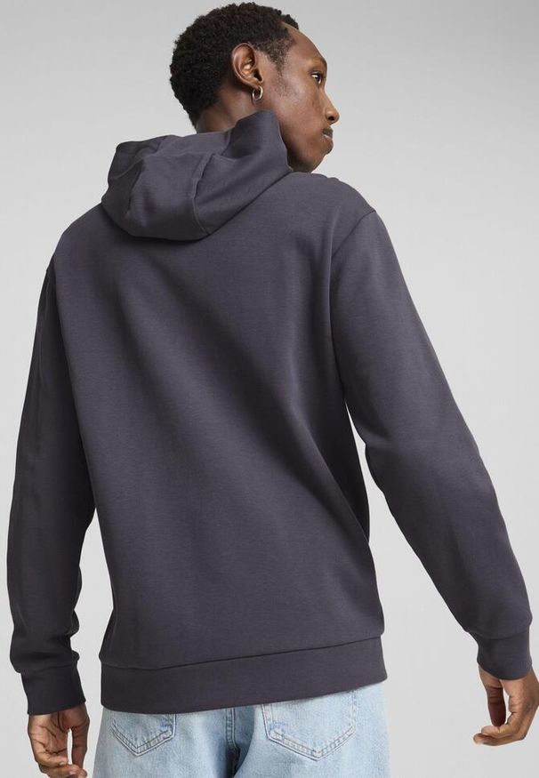 Puma - Bluza męska z kapturem i zamkiem 1/2 RAD/CAL PUMA Galactic Gray. Typ kołnierza: kaptur. Kolor: szary. Sport: fitness