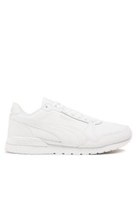 Puma Sneakersy St Runner V3 L Jr 384904 02 Biały. Kolor: biały. Materiał: skóra