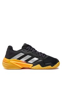 Adidas - adidas Buty do tenisa Barricade 13 Tennis IF0467 Czarny. Kolor: fioletowy, czarny. Materiał: materiał, mesh. Sport: tenis