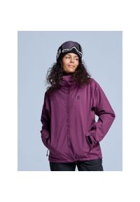 POEDERBAAS - Kurtka narciarska damska - Arctic - Ocieplana 2L - Bordeaux. Kolor: fioletowy. Sezon: zima. Sport: narciarstwo #1