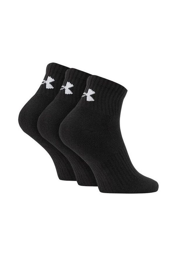 Skarpety sportowe Under Armour Core Quaretr Socks 1358344 3P. Kolor: czarny