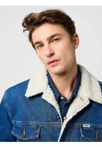 Wrangler - MESKA KURTKA WRANGLER SHERPA CLASSIC JACKET MID STONE 112371440 #4