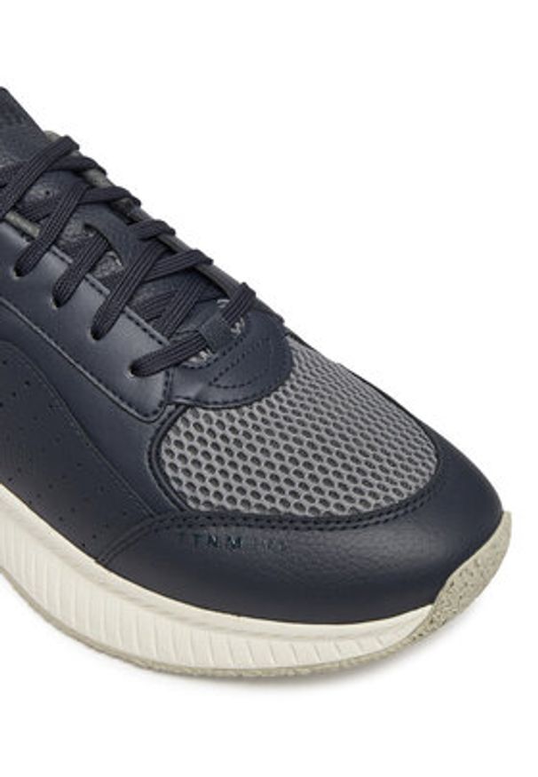 BOSS Sneakersy TTNM EVO 50548717 Niebieski. Kolor: niebieski. Materiał: skóra