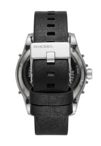 Diesel - Zegarek DZ1947. Kolor: czarny. Materiał: materiał, skóra #2