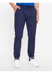 Tommy Jeans Spodnie materiałowe Scanton DM0DM17679 Granatowy Slim Fit. Kolor: niebieski. Materiał: bawełna #1