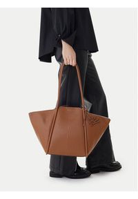 Karl Lagerfeld - KARL LAGERFELD Torebka B1W30043 Brązowy. Kolor: brązowy. Materiał: skórzane #4