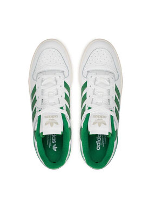 Adidas - adidas Sneakersy Forum Low Cl IH7820 Biały. Kolor: biały. Materiał: skóra