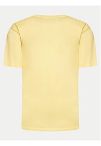 Quiksilver T-Shirt One Last Surf EQYZT07674 Żółty Regular Fit. Kolor: żółty. Materiał: bawełna