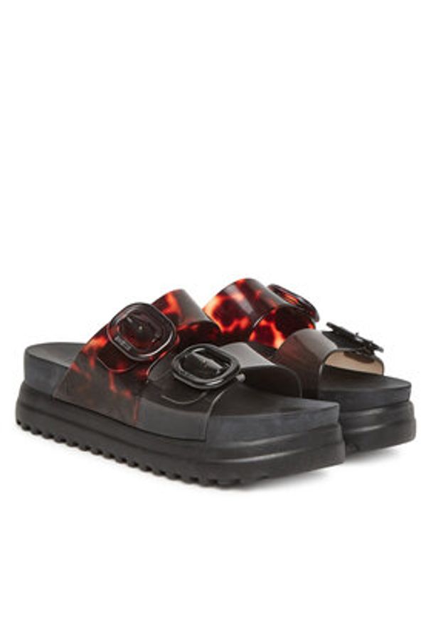 melissa - Melissa Klapki Melissa Cozy Platform Ad M 36158 Czarny. Kolor: czarny. Obcas: na platformie